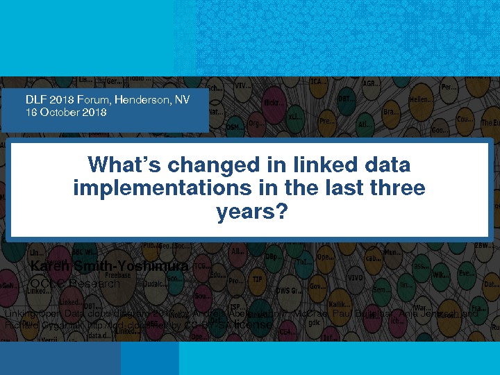 What’s Changed in Linked Data Implementations in the Last Three Years?