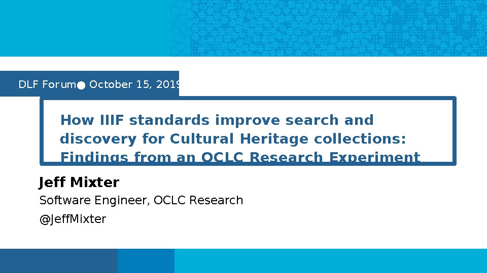 How IIIF standards improve search and discovery for Cultural Heritage collections