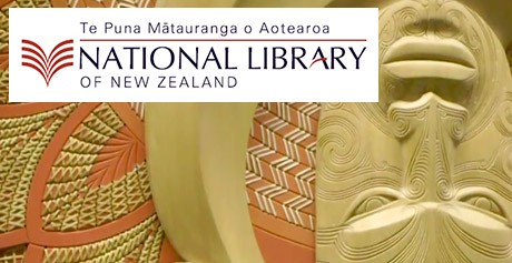 Exponat der National Library of New Zealand