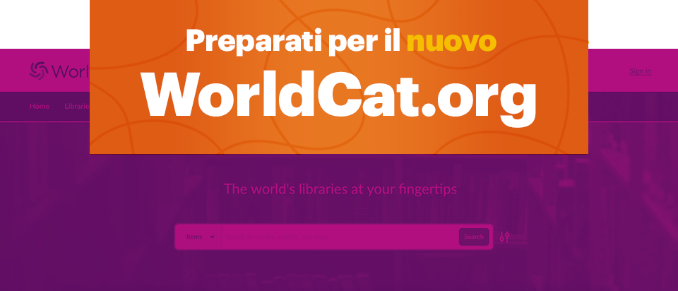 Get ready for the new WorldCat.org