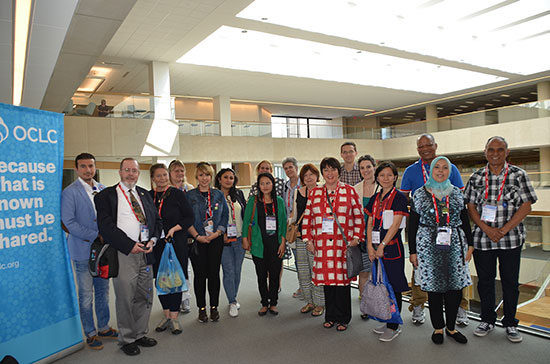 IFLA OCLC headquarters tour photo