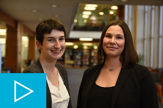 Photo of Jillian Maruskin and Sarah Lucas