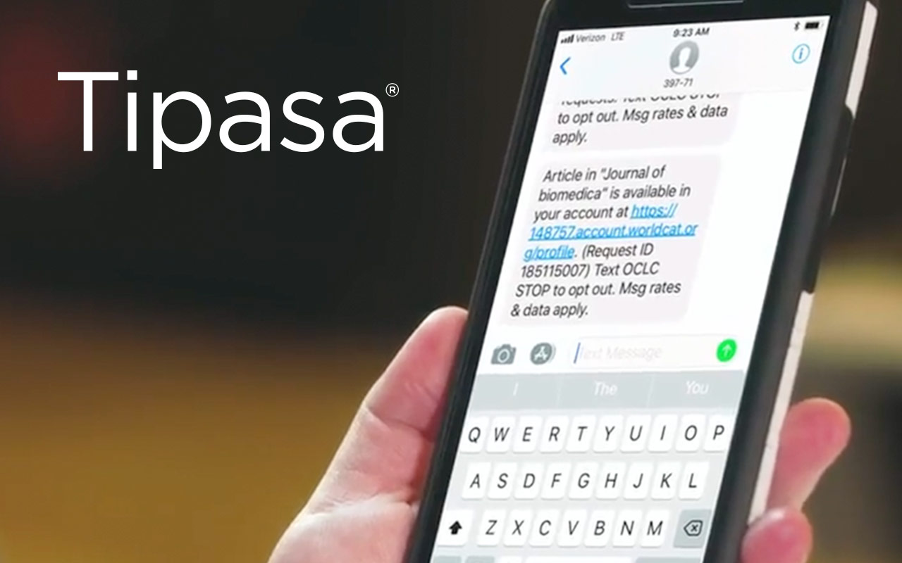 Illustration: Tipasa smartphone text