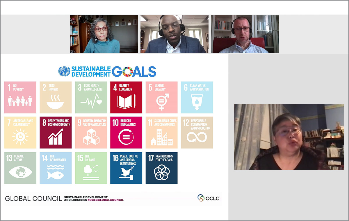 Illustration: Global Council Sustainable Development Goals webinar