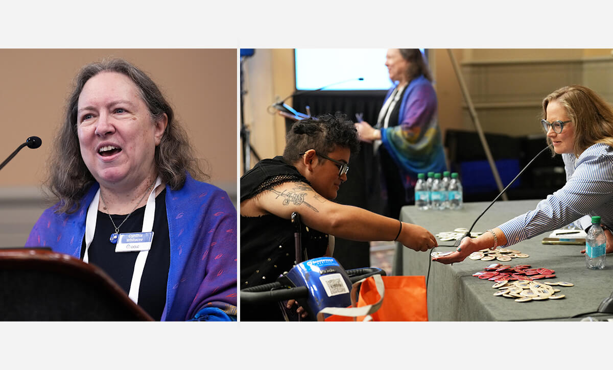 Photo: OCLC presentation at ALA Annual