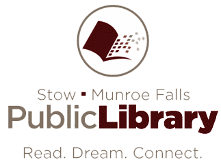 斯托-门罗福尔斯公共图书馆徽标