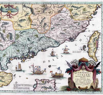 Antique maps of China