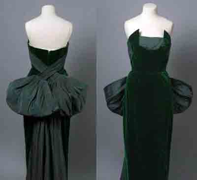 Jacques Fath evening dress circa 1950