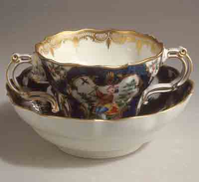 18th century English cup and saucer