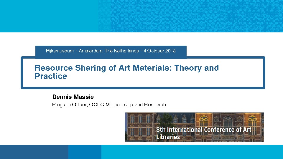 Resource Sharing of Art Materials: Theory and Practice