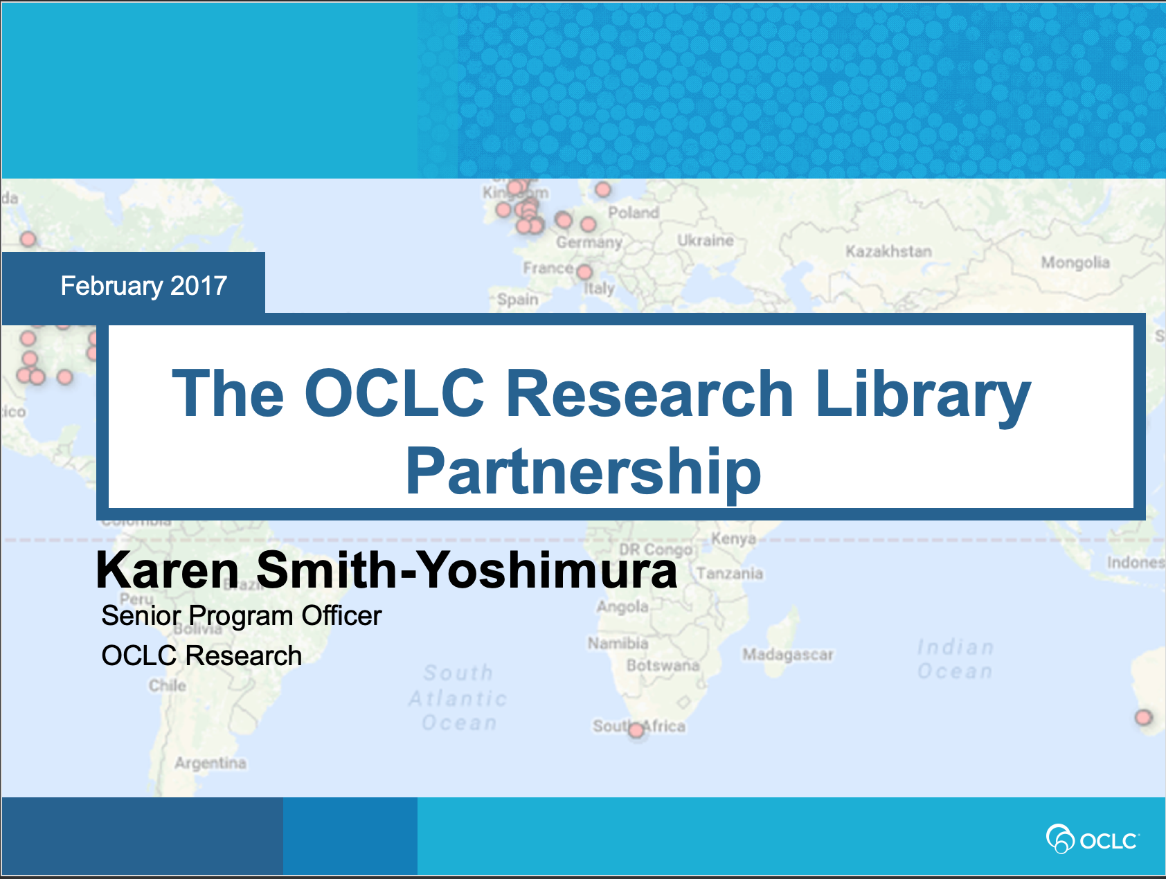 The OCLC Research Library Partnership