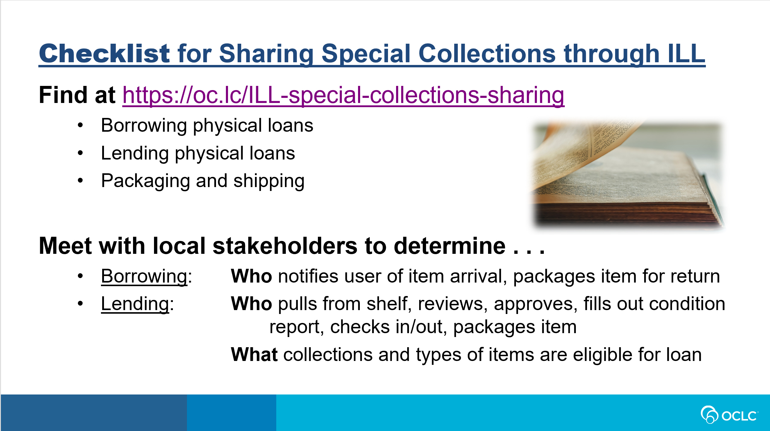 SHARES discussion: Sharing Special Collections—Borrowing, lending, and packaging physical items
