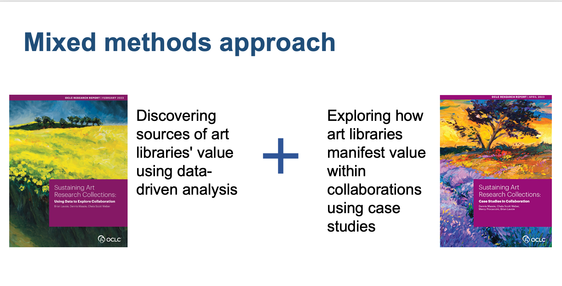 WIP Webinar = Sustaining Art Research Collections - Building Collaborations