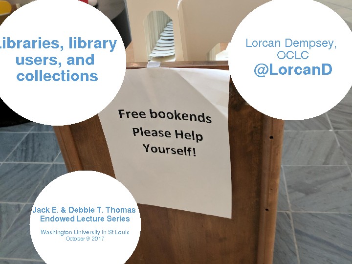 Libraries, Library Users, and Collections