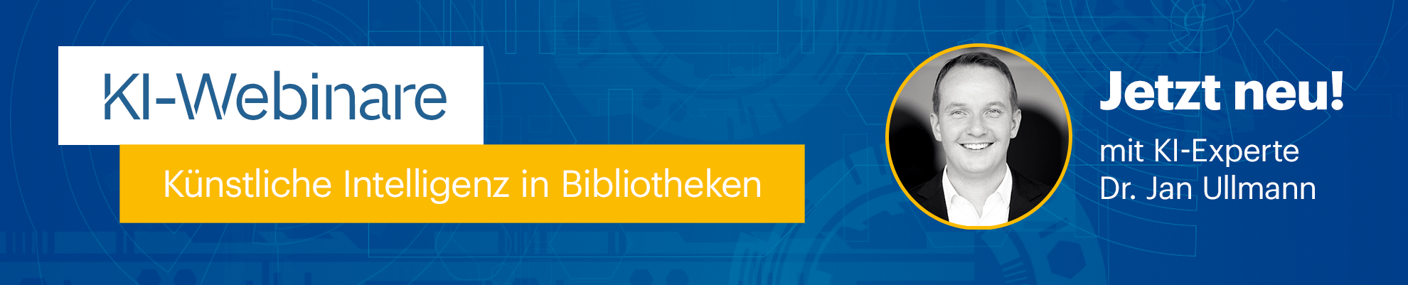 KI-Webinare – Künstliche Intelligenz in Bibliotheken