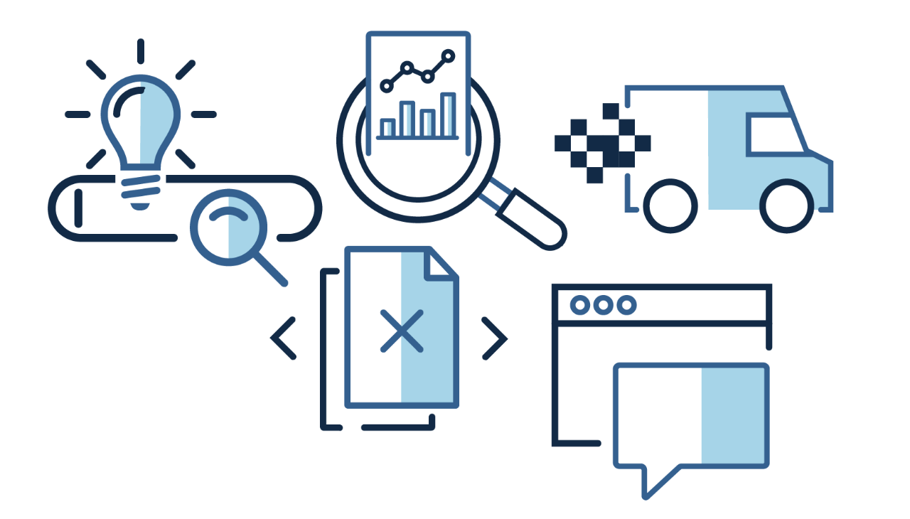 Illustration of where AI in making an impact