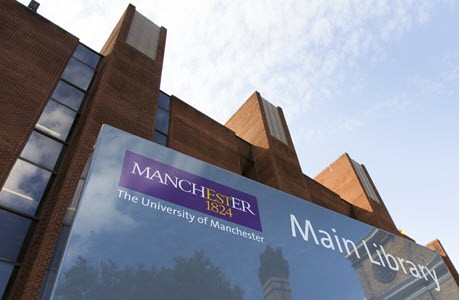 Bibliothek der University of Manchester