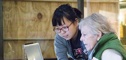 Wikipedia-Veranstaltung während des Programms „Art and Feminism“