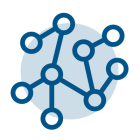 Symbol: Netzwerk On-demand-Bibliothek