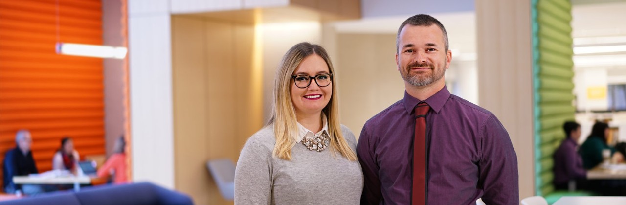 Kelsey, Implementation Program Manager, and Oleg, Senior Implementation Program Manager, Management and Customer Operations Kelsey, Implementation Program Manager, and Oleg, Senior Implementation Program Manager, Management and Customer Operations