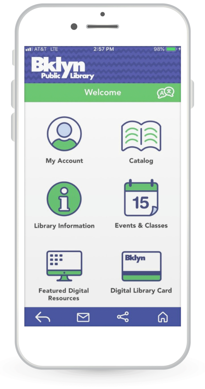 CapiraMobile customized interface example CapiraMobile customized interface example