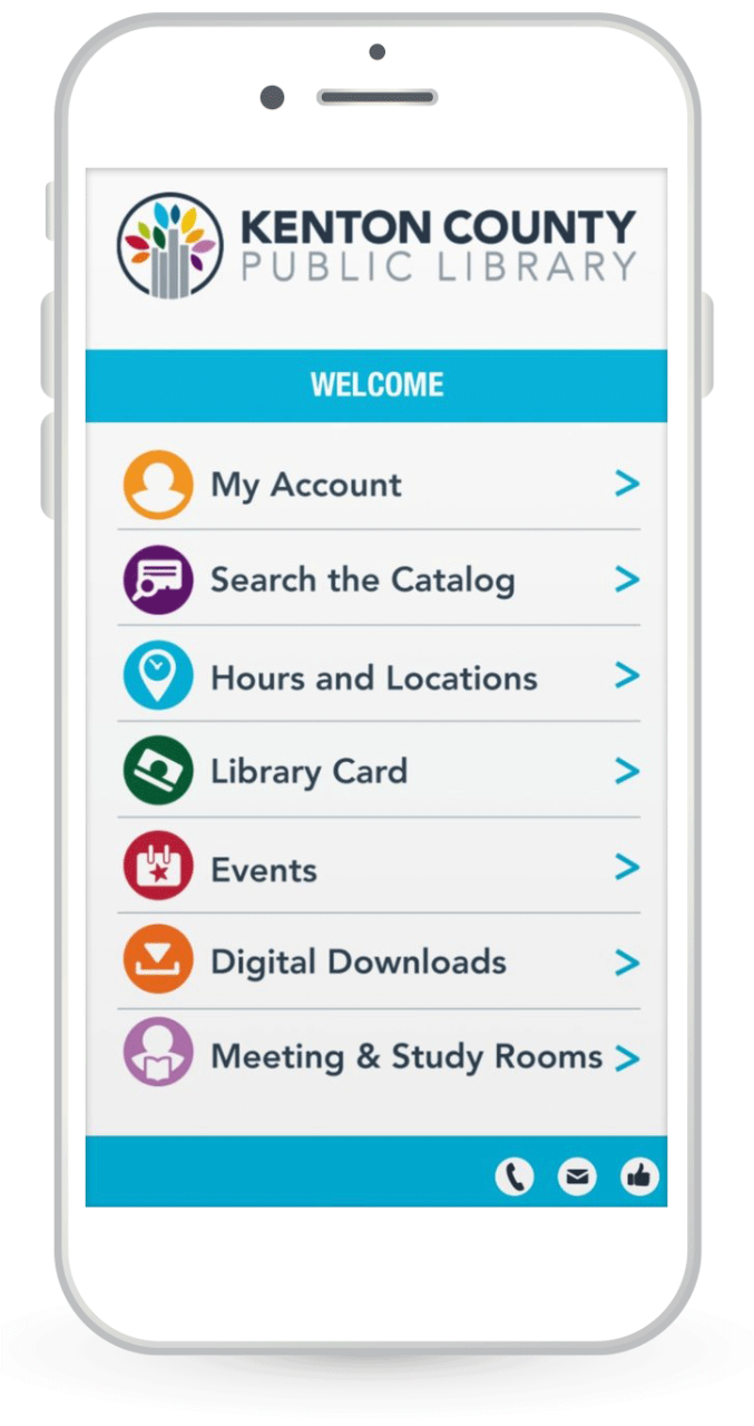 CapiraMobile customized interface example CapiraMobile customized interface example