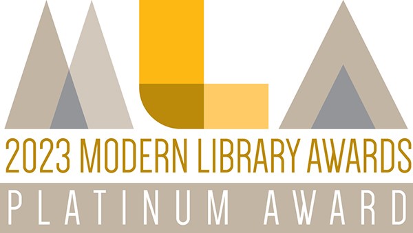 Logo: 2023 Modern Library Awards Platinum Award