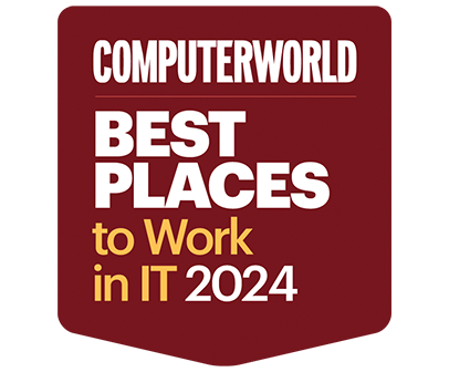 Badge: Computerworld Best Places to Work in IT 2023 Badge: Computerworld Best Places to Work in IT 2023