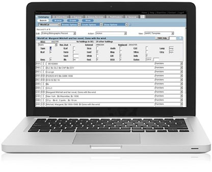 Choose the interface that fits your needs Laptop showing Connexion interface