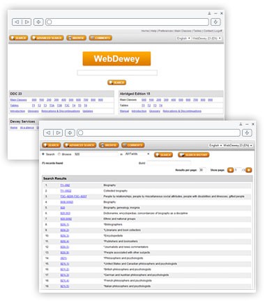 WebDewey WebDewey screenshots