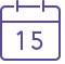 Schedule updates with your workflow Calendar icon