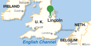 Map showing location of Bishop Grosseteste University Map showing location of Bishop Grosseteste University