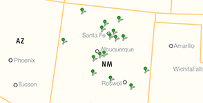 Map showing locations of libraries in the LIBROS consortium Map showing locations of libraries in the LIBROS consortium
