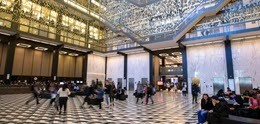 New York University Library Atrium