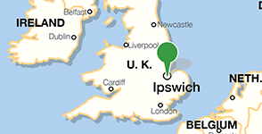 Map showing location of the University of Suffolk Map showing location of the University of Suffolk