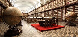 Foto: Salón Monumental en la Biblioteca Casanatense
