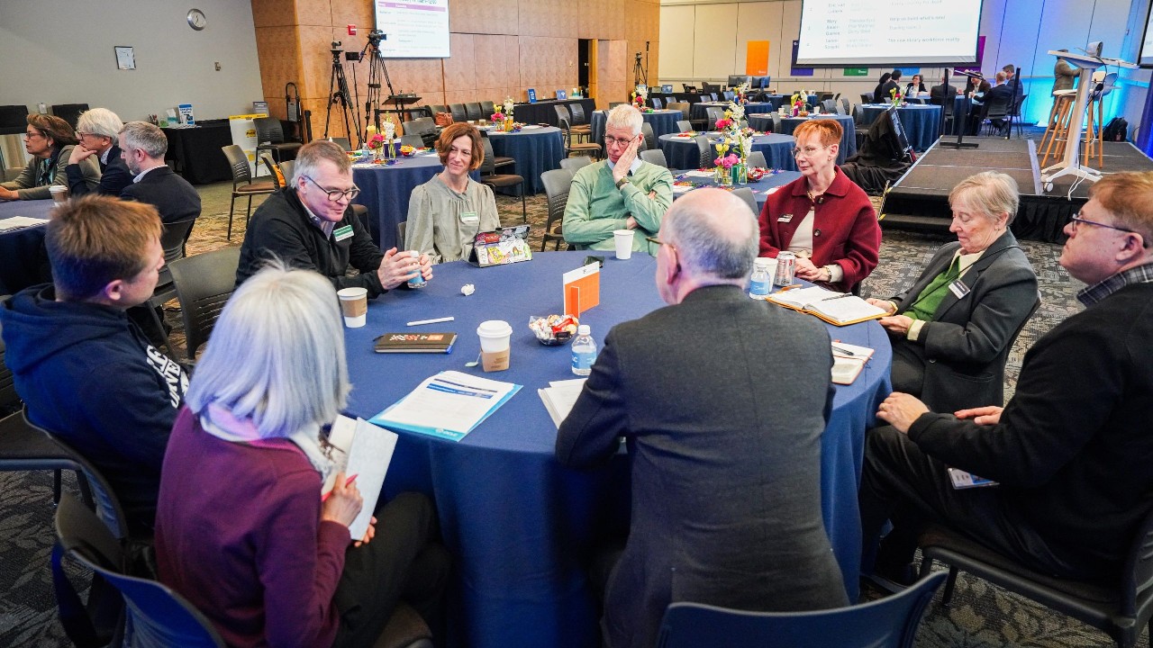 Photo des participants du Conseil des leaders d'OCLC à Dublin