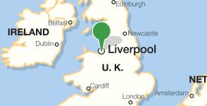 Carte de la Liverpool School of Tropical Medicine