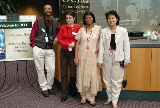 Foto van de Fellows van 2001