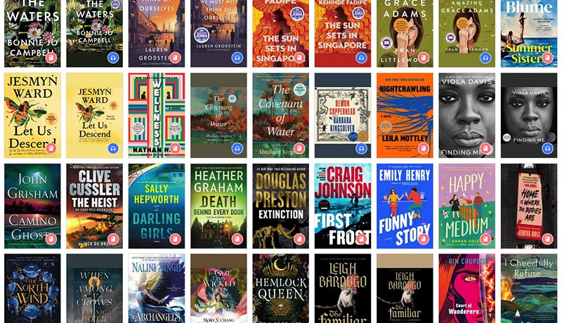 illo_content_books_no_icon Illustratie: Selectie van e-boeken en audioboeken