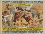 Circus- en theaterpostercollectie van de Strobridge Lithographing Company