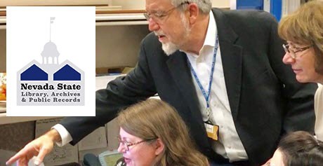 Medewerkers van Nevada State Library voeren de eerste XR-record in WorldCat in