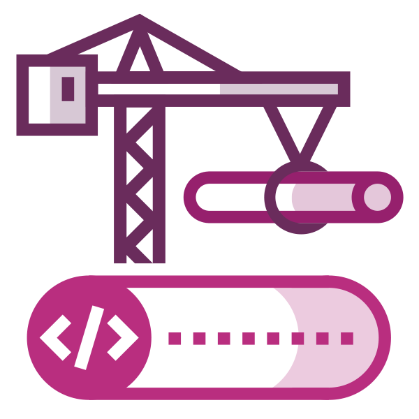 Icoon: Data-infrastructuur