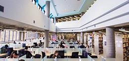 Foto: bibliotheek van de University of Montreal