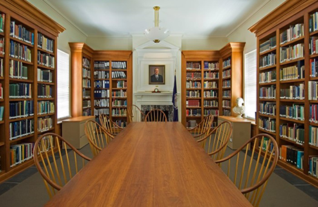 foto: Interieur van de Thomas Balch bibliotheek