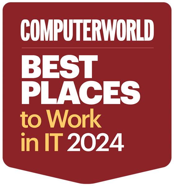 徽章：Computerworld 2024 年最佳工作场所