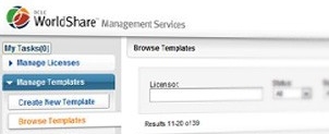 WorldShare 管理系统截图