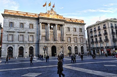 Casa de la Ciutat del Ajuntament de Barcelona（巴塞罗那市政厅）。