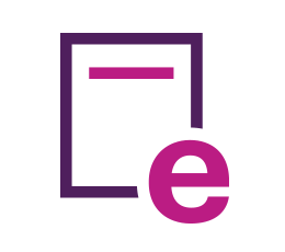 图标：突出显示电子内容