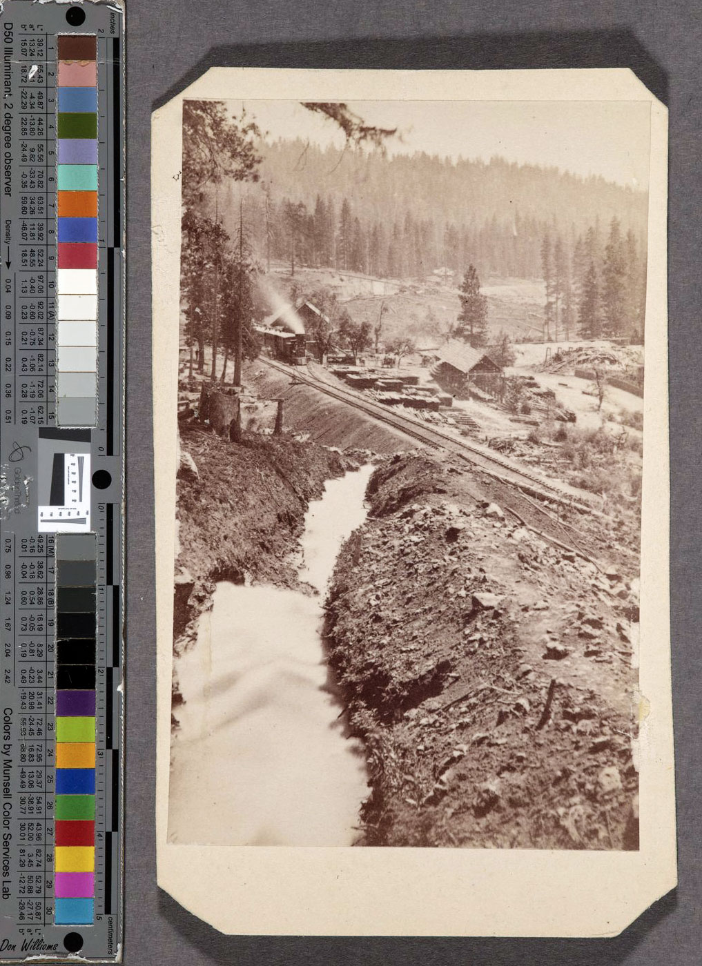 Station Dutch Flat. 108 kilometer van Sacramento. 1041 meter boven zeeniveau, Huntington Digital Library